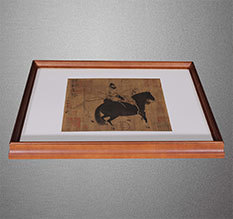 新乡书画装裱配框服务案例